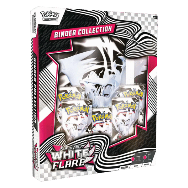 White Flare Binder Collection
